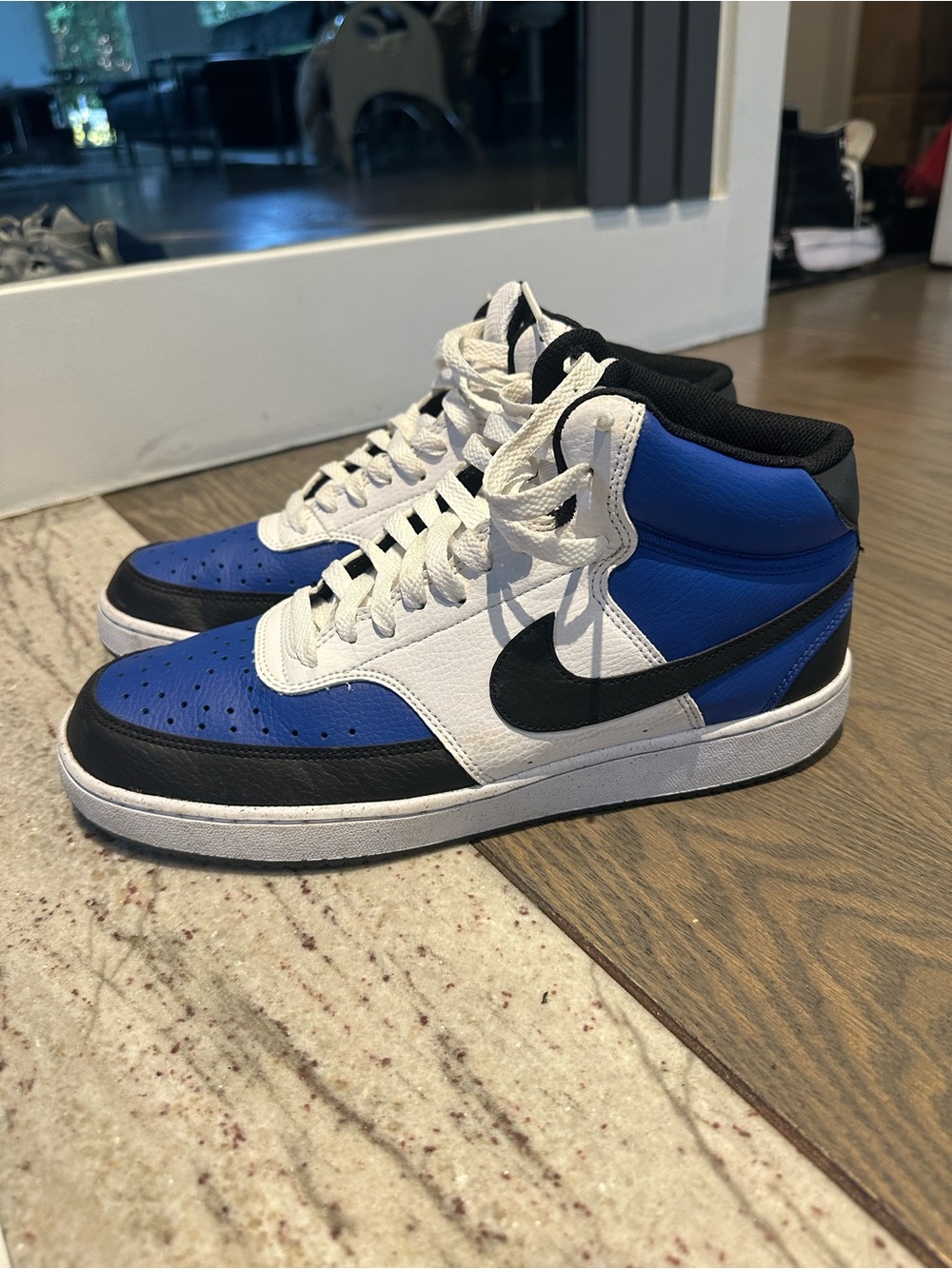 Nike Court Vision Mid NN AF
- Blue / White / Black